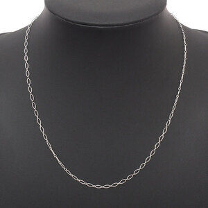 Tiffany Oval Link Chain White